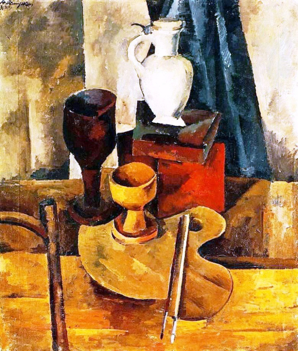 19 Александр Осмёркин «Натюрморт» 1920 (593x700, 558Kb)