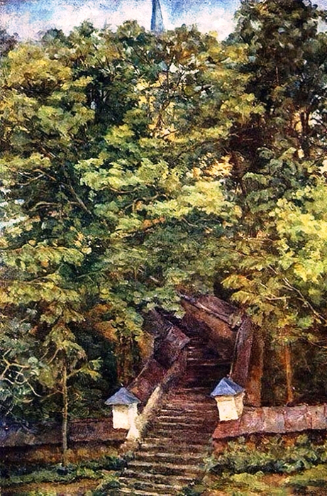 28 В Святогорском монастыре. 1928 (461x700, 488Kb)