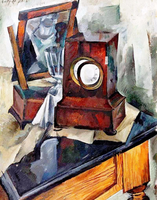 30 Натюрморт с часами 1920 (548x700, 485Kb)