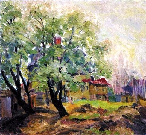 41 Сад летом. 1935 (488x451, 253Kb)