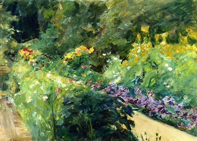 Flowerbeds in the Garden to the Northwest . 1924 (673x482, 498Kb)