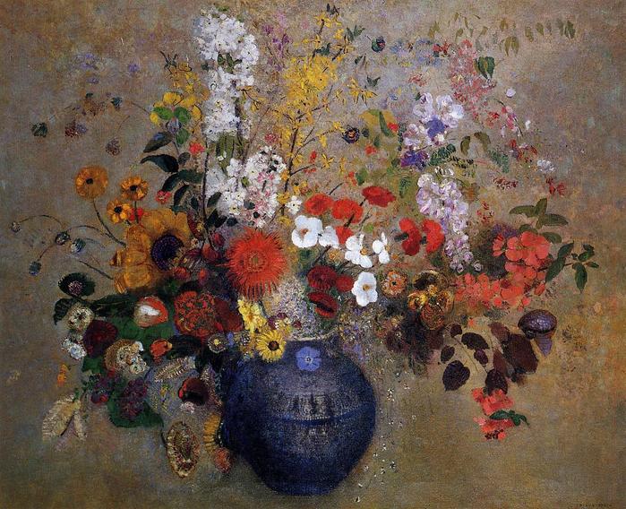 Flowers, 1909 (700x568, 98Kb)
