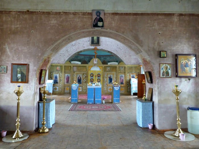 Троицкая и Введенская церкви в Плесе