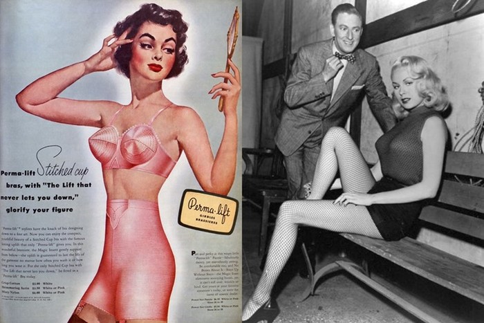 История моды: нагрудные «пули» 1950 х годов