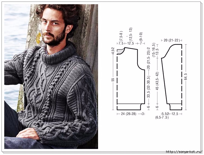 Рисунок для мужского свитера. Мужской свитер спицами описание. Мужской свитер с косами схема. Мужской свитер с косами спицами схемы. Мужской свитер с косами спицами схемы с описаниями.