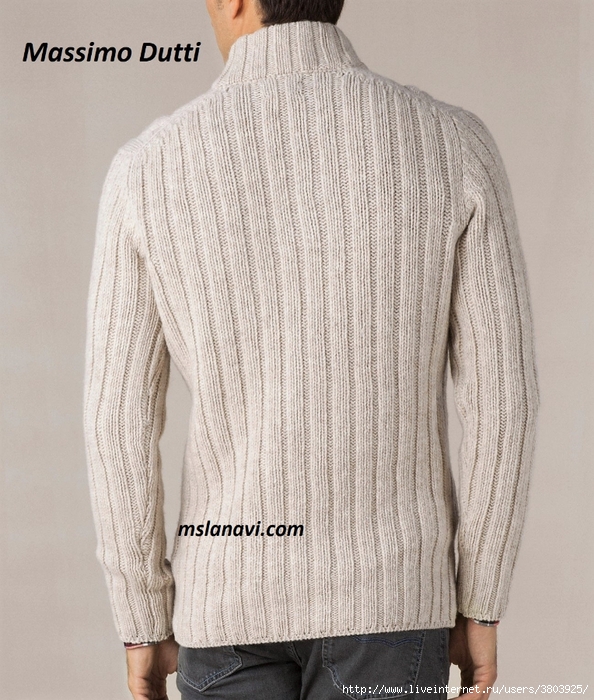 Свитер-спицами-Massimo-Dutti-спинка (594x700, 342Kb)