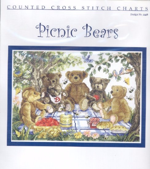 248 Picnic Bears (488x550, 211Kb)