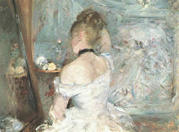 800px-Morisot_Lady_at_her_Toilette (700x514, 419Kb)