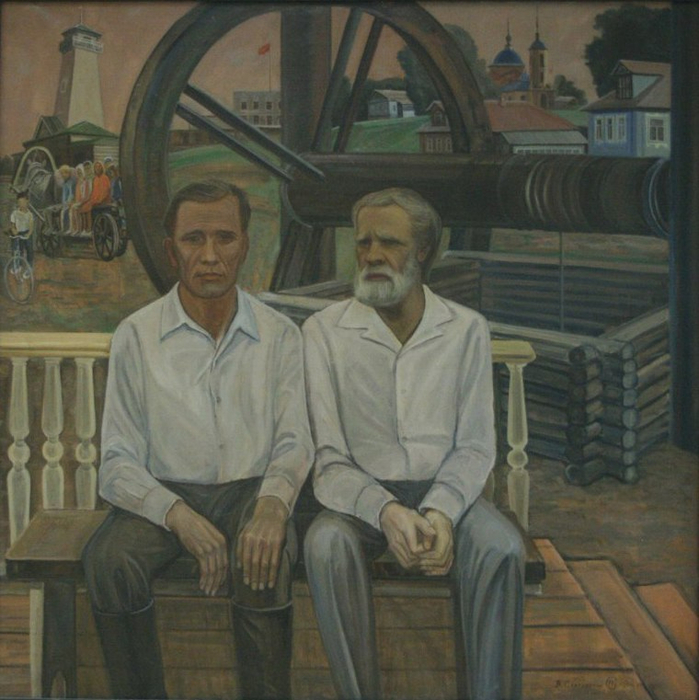 Шукшин художник картины