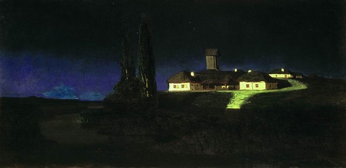 Архип Куинджи и его невероятные лунные ночи на картинах