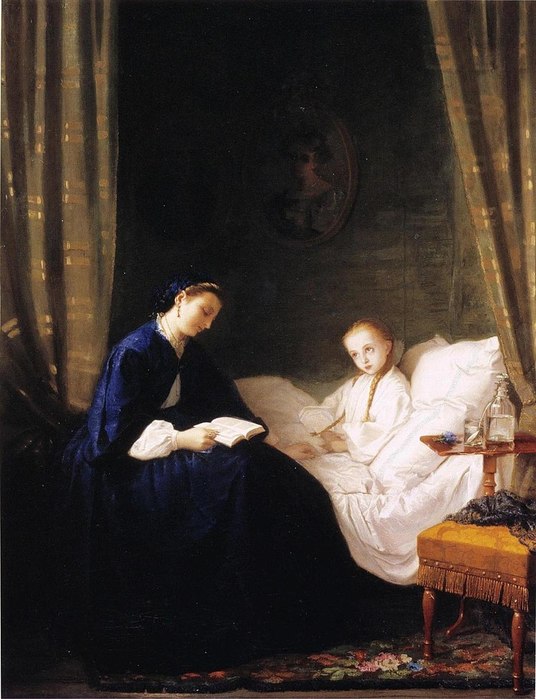 800px-Silfverberg,_Äiti_lukee_sairaalle_lapselleen (536x700, 78Kb)