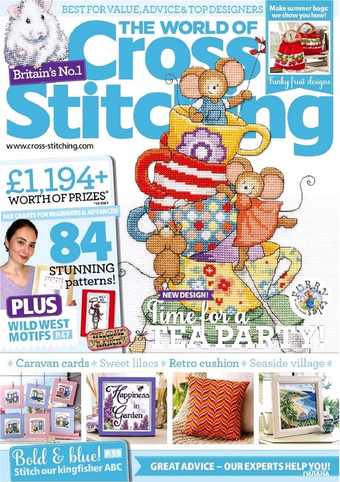 The World of Cross Stitching Issue 268 — 2018.