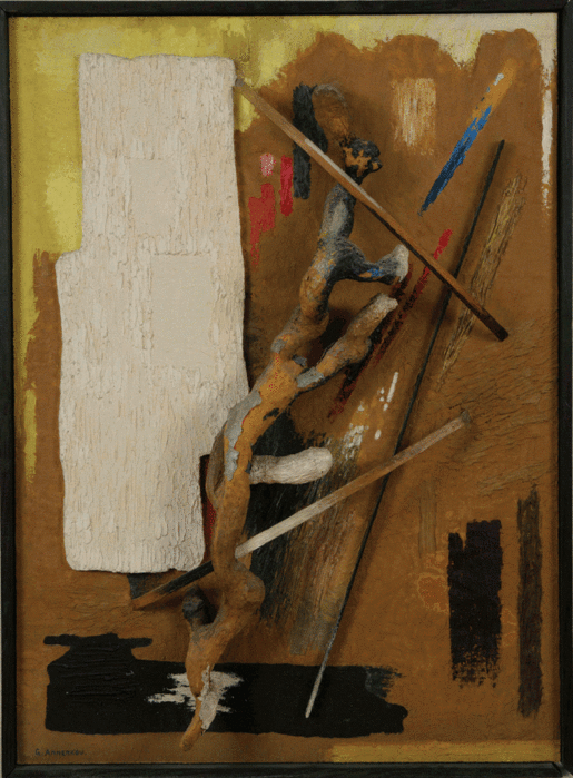 1950 Variation collage . . , 100,3 x 75,1 . ABA Gallery, -. (515x700, 274Kb)