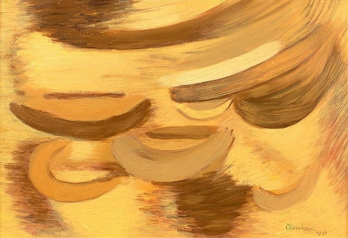 1949-1950 На море качка. Х,м. 38,5 x 55 cm (700x479, 112Kb)