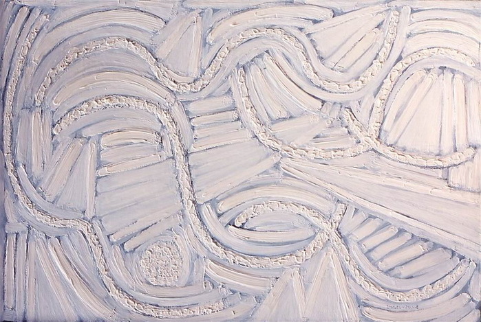 1968 Венеция VII. Гондольеры. Х, м. 60x92 см (700x469, 149Kb)