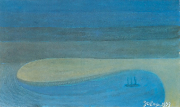1973 Галапагосы. Холст, масло. Из коллекции Ренэ Герра. (700x415, 157Kb)
