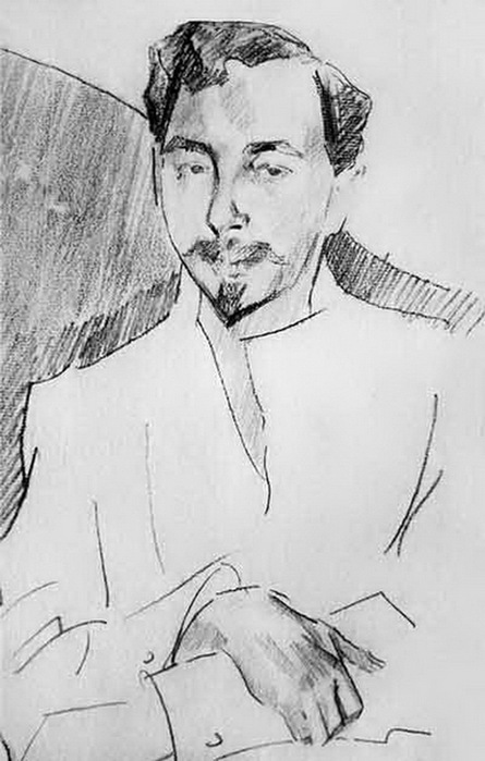 1911 Портрет Павла Павловича Муратова. (445x700, 81Kb)