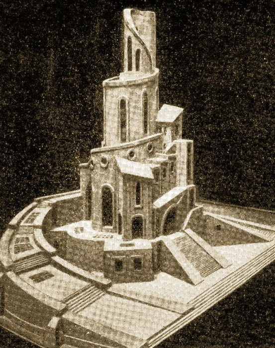 1923 Проект памятника 26 бакинским комиссарам (совместно с арх. Щуко) (553x700, 210Kb)