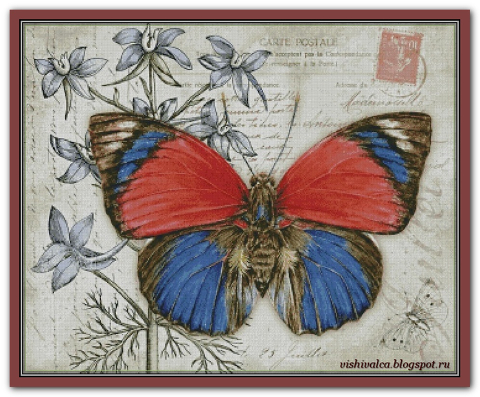 Butterfly Vintage 7 (1) (700x578, 422Kb)