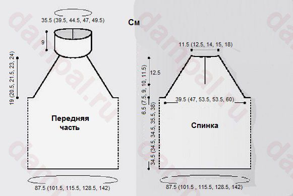 Вязание спицами. Топ с американской проймой.: lvica_a - ЖЖ