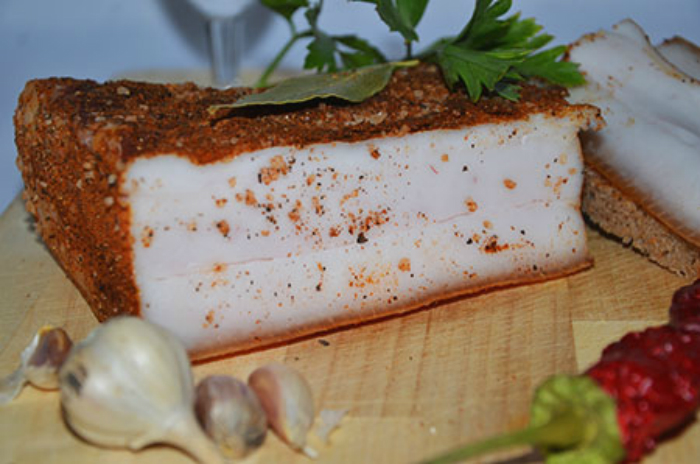 Засолка сала сухим способом с чесноком и перцем пошаговый рецепт с фото