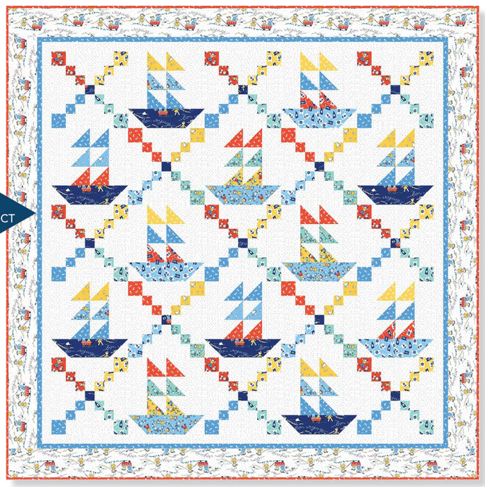On the Open Sea - Wendy Sheppard, April '17, Windham Fabrics (698x700, 746Kb)
