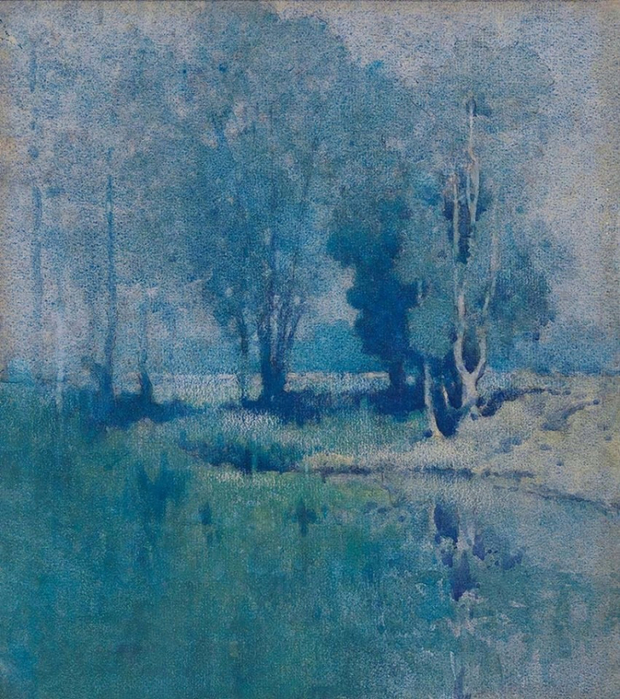 Moon in the swamp. 1909 (620x700, 528Kb)