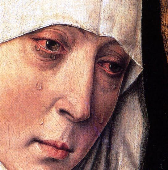 Dieric Bouts_Netherlandish, c. 1410–1475_Mater Dolorosa (Sorrowing Virgin), 1480-1500a (544x550, 259Kb)