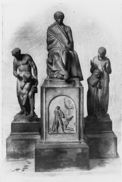 1852 Sculpture for Monument to William Wordsworth (469x700, 101Kb)