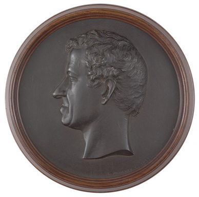 1853 Lieutenant Governor Charles La Trobe. Bronze. La Trobe Picture Collection. (388x385, 39Kb)