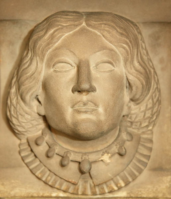1861 Head of Mrs Alfred Waterhouse. . 25,318 . (602x700, 96Kb)