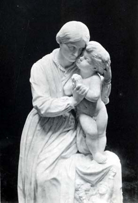 1867 (A Mother teaching her Child to pray) . Wallington, Northumberland, North, National Trust. =167,6 (476x700, 62Kb)