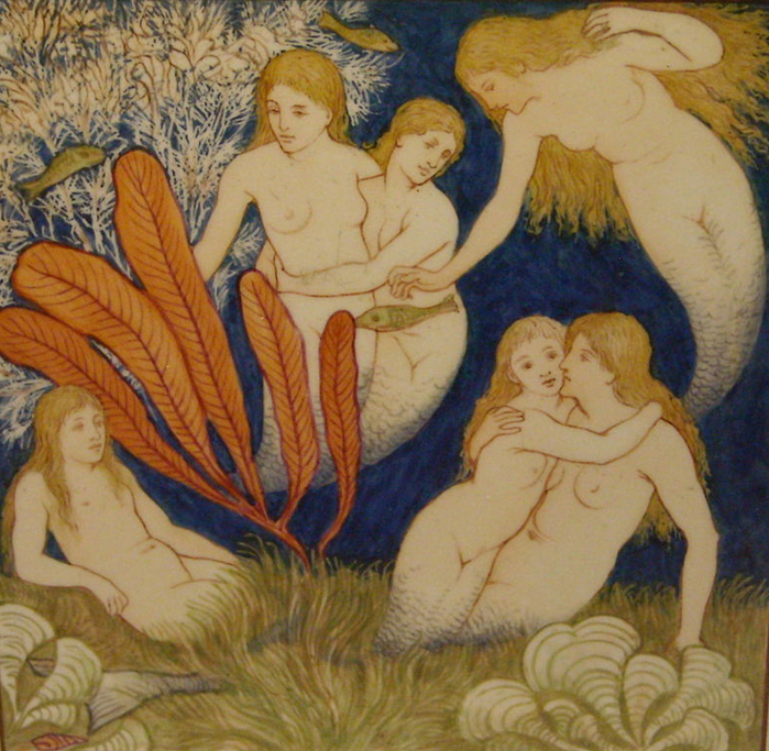 1867 Illustrating the story of The Little Mermaid 4 (1837) (700x683, 479Kb)