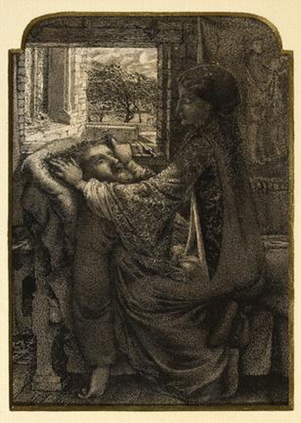 Samson and Delilah ,  , . 15 x 10.5 cm.  (427x600, 108Kb)