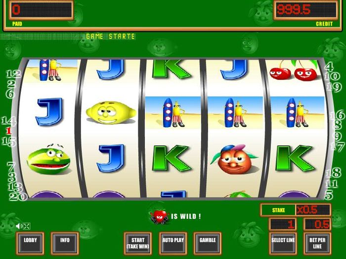 crazy fruits игровой автомат играть бесплатно онлайн