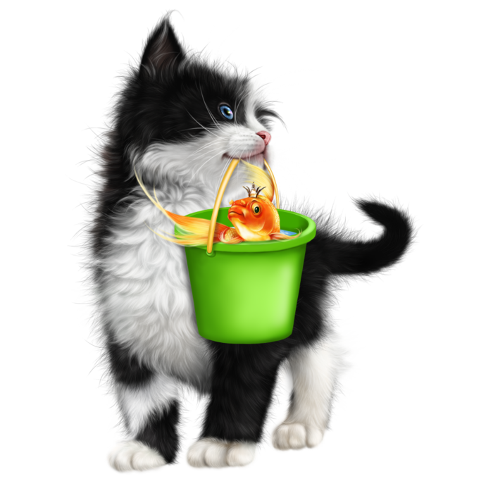 136654470_6228897_kitten_and_goldfish3 (700x700, 374Kb)