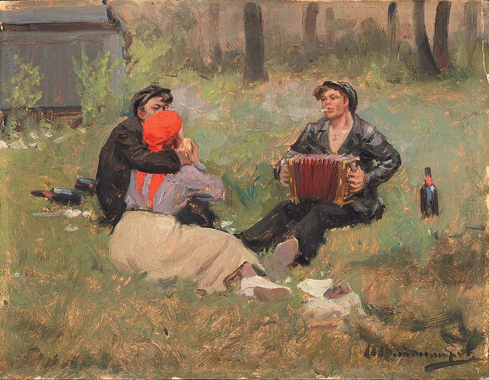 Гуляние. 1920-е г.г. (700x543, 493Kb)