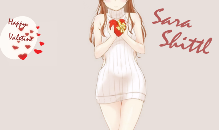 Sara Shittl Happy Valentine (700x416, 128Kb)