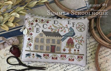 With Thy Needle & Thread Lessons in Abecedarian Summer Schoolhouse Lesson #1 (448x290, 117Kb)