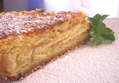 Насыпной яблочный пирог по-болгарски (500x350, 175Kb)