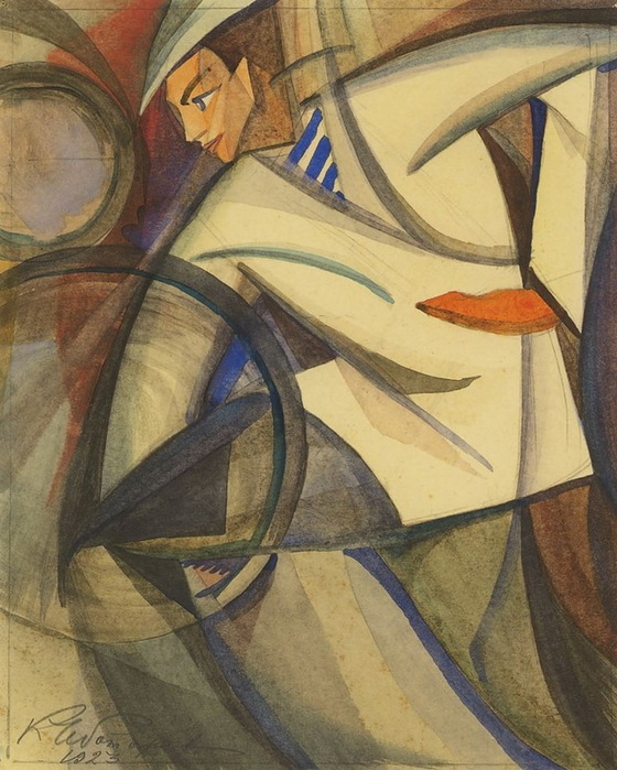 1923 Моряк за штурвалом. 25х21 см. ЧС, Москва (560x700, 144Kb)