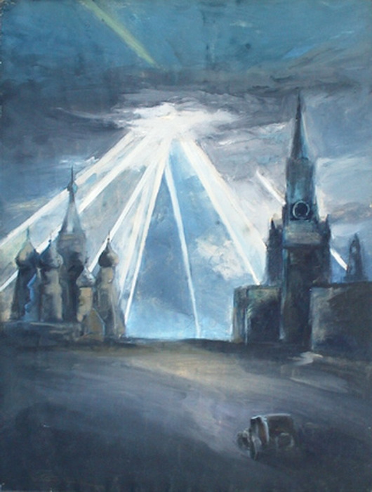 1941 Поймали. Бумага, гуашь. 65 х 50 (Чуваш. худ. музей) (530x700, 90Kb)