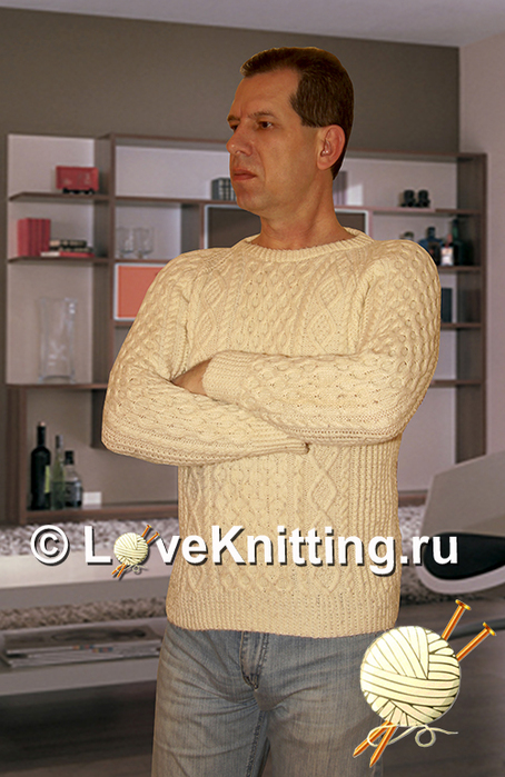 07 Автор Муж пуловер 1 МТ2 (454x700, 292Kb)