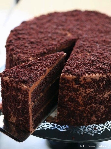 Шоколадный торт «Пеле» (451x604, 167Kb)