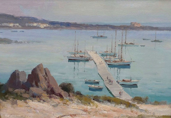 The pontoon Porto Cervo, Sardinia (700x485, 363Kb)