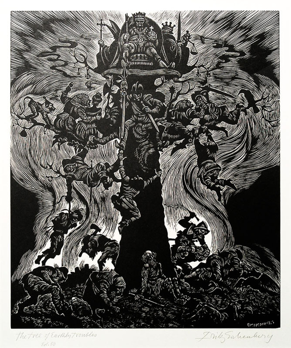 The-Tree-of-Earthly-Troubles-by-Fritz-Eichenberg (584x700, 459Kb)