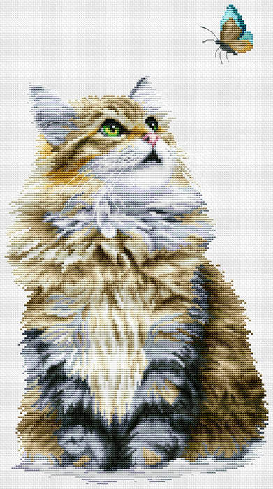 Forest Cat (391x700, 378Kb)