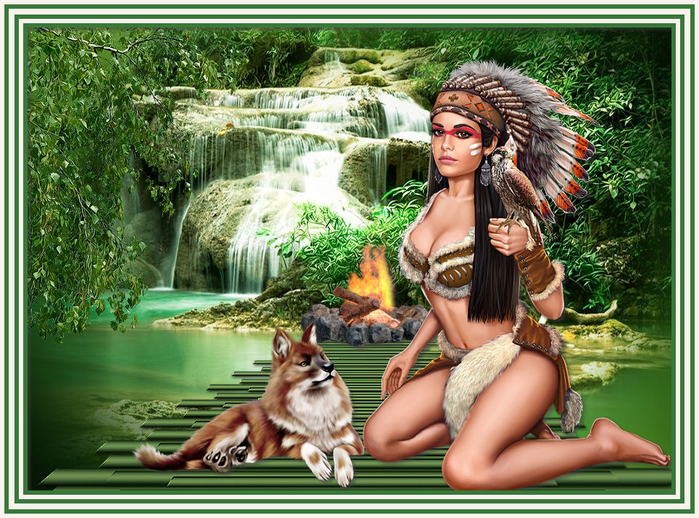 collage indin girl (700x518, 506Kb)
