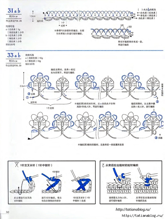 Asahi Original - Crochet Edging&Braid 100 6 (Chinese).page30 copy (527x700, 268Kb)