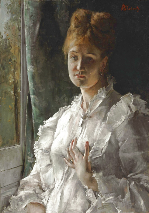 Женщина+в+белом_81.3+х+57.8_х.,м._Частное+собрание (490x700, 353Kb)